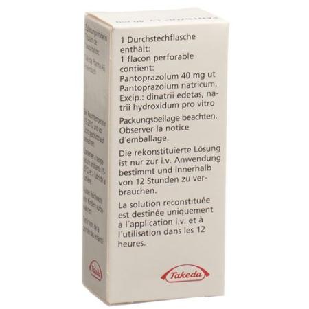 Pantozol dry sub 40 mg i.v. Penetration 10 pcs - PrimeCare Global
