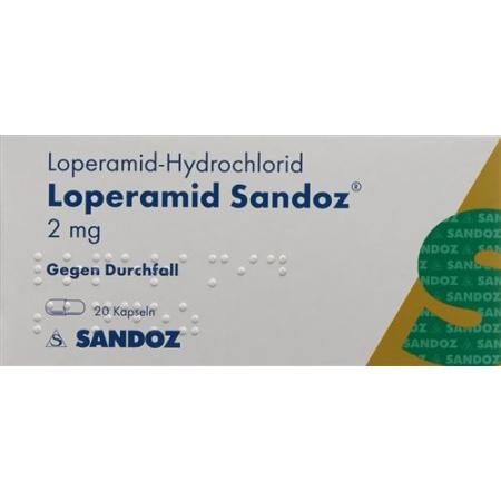 Loperamide Sandoz Kaps 2 mg 60 pcs - PrimeCare Global