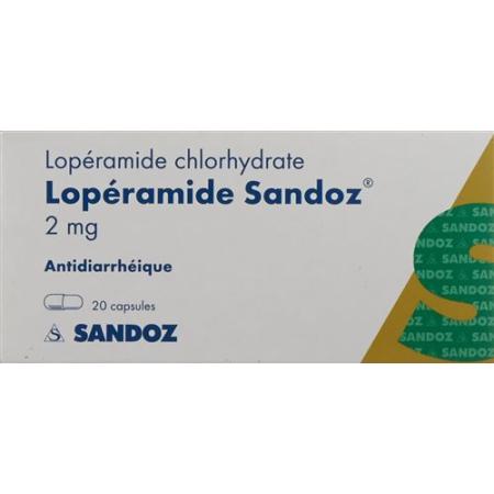 Loperamide Sandoz Kaps 2 mg 60 pcs - PrimeCare Global