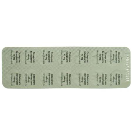 Citalopram Helvepharm Filmtabl 40 mg 14 pcs - PrimeCare Global