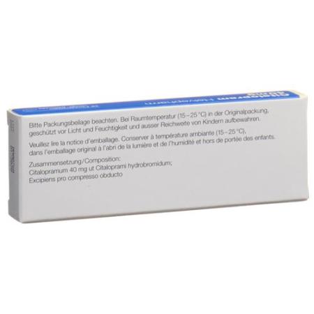 Citalopram Helvepharm Filmtabl 40 mg 28 pcs - PrimeCare Global