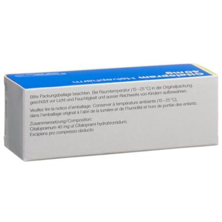 Citalopram Helvepharm Filmtabl 40 mg 98 pcs - PrimeCare Global