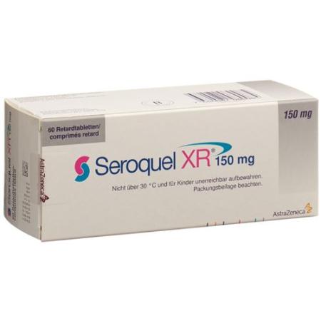 Seroquel XR Ret Tabl 150 mg 60 pcs - PrimeCare Global