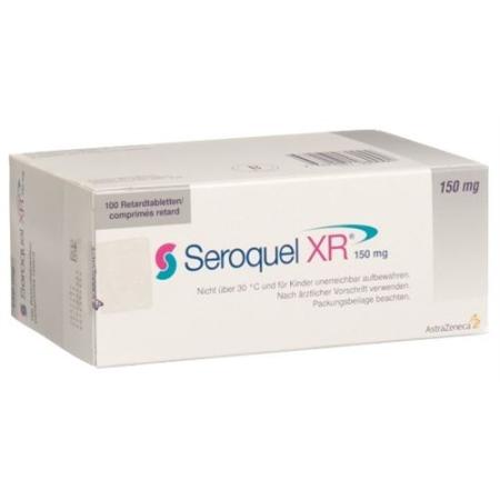 Seroquel XR Ret Tabl 150 mg 100 pcs - PrimeCare Global
