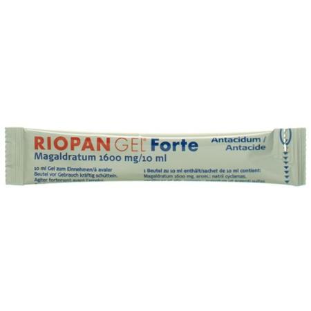 Riopan Gel Forte 1600 mg 20 bags 10 ml - PrimeCare Global