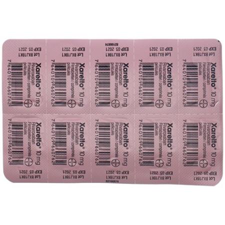 Xarelto Filmtablet 10 mg 10 x - PrimeCare Global