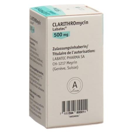 Clarithromycin Labatec Dry Sub 500 mg for the preparation of an I - PrimeCare Global