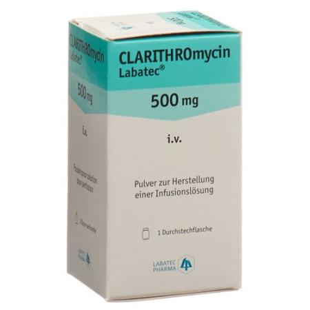 Clarithromycin Labatec Dry Sub 500 mg for the preparation of an I - PrimeCare Global
