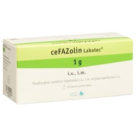Cefazolin Labatec dry sub 1 g permeate 10 pcs - PrimeCare Global