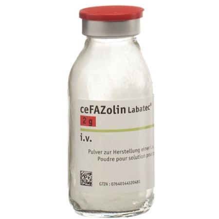 Cefazolin Labatec dry sub 2 g through 10 pcs - PrimeCare Global