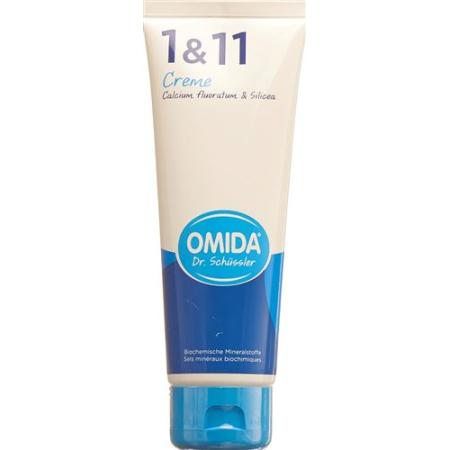 Omida Schuessler Nr1and11 Calcium fluoratum and Silicea Cream - PrimeCare Global