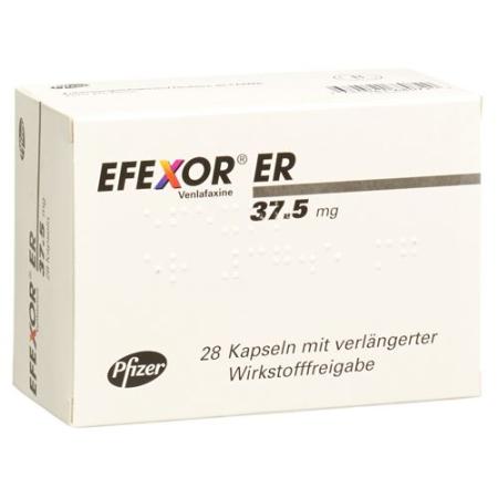 Efexor ER Kaps 37.5 mg with extended release 28 pcs - PrimeCare Global