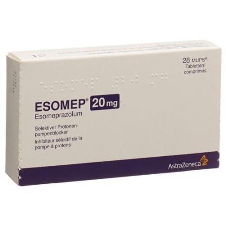 Esomep MUPS Tabl 20 mg 28 pcs - PrimeCare Global