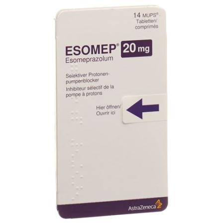Esomep MUPS Tabl 20 mg 56 pcs - PrimeCare Global