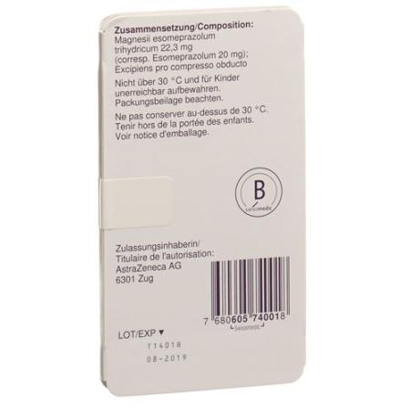 Esomep MUPS Tabl 20 mg 56 pcs - PrimeCare Global