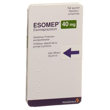 Esomep MUPS Tabl 40 mg 98 pcs - PrimeCare Global