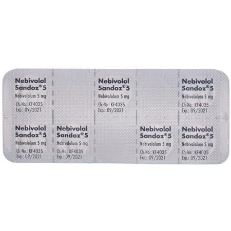 Nebivolol Sandoz Tabl 5 mg 28 pcs - PrimeCare Global