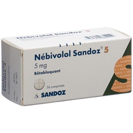 Nebivolol Sandoz Tabl 5 mg 56 pcs - PrimeCare Global