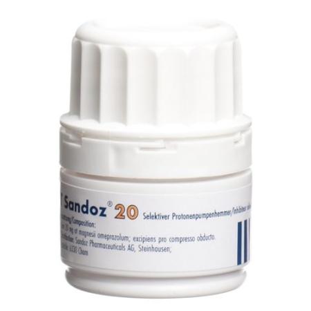 Omeprazol MUT Sandoz Filmtabl 20 mg Ds 56 pcs - PrimeCare Global