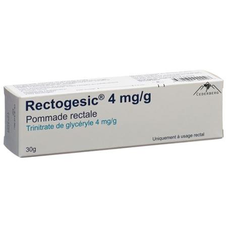 Rectogesic Ointment 4mg/g Tb 30g - PrimeCare Global
