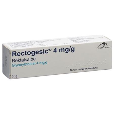 Rectogesic Ointment 4mg/g Tb 30g - PrimeCare Global