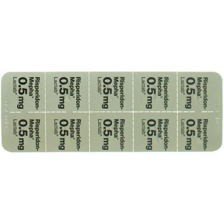 Risperidon-Mepha Lactab 0.5 mg 60 pcs - PrimeCare Global