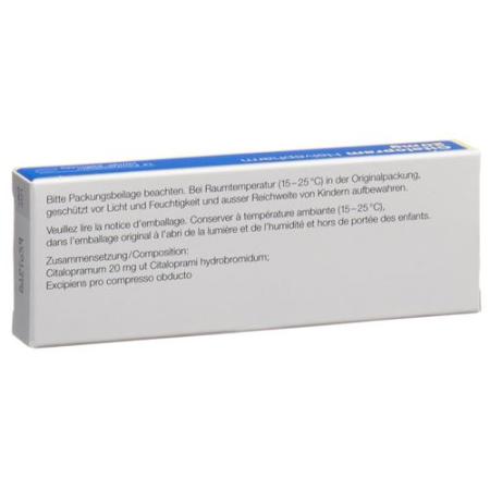 Citalopram Helvepharm Filmtabl 20 mg 14 pcs - PrimeCare Global