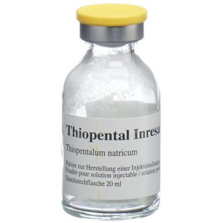 Thiopental Inresa dry sub 0.5 g dia 25 pcs - PrimeCare Global