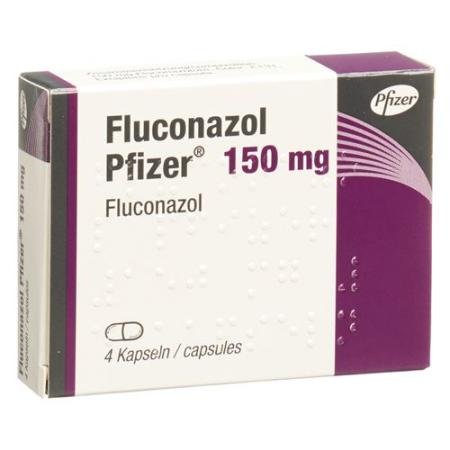 Fluconazol Pfizer Kaps 150 mg 4 pcs - PrimeCare Global