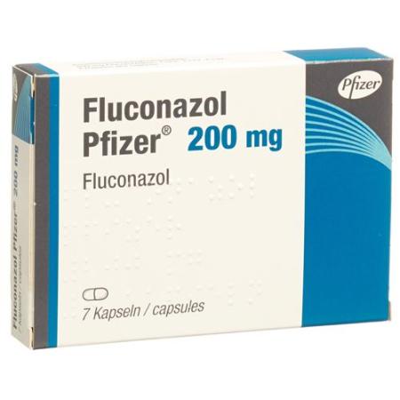Fluconazol Pfizer Kaps 200 mg 7 pcs - PrimeCare Global