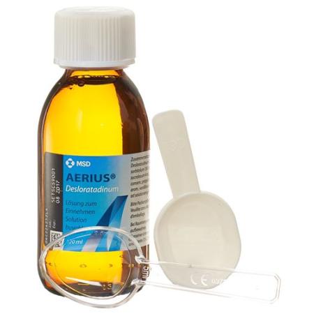 Aerius oral solution 0.5 mg/ml Fl 120 ml - PrimeCare Global