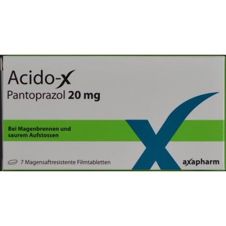 Acido-X Filmtablet 20 mg 7 pcs - PrimeCare Global