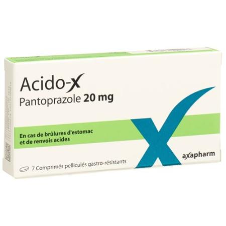Acido-X Filmtablet 20 mg 7 pcs - PrimeCare Global