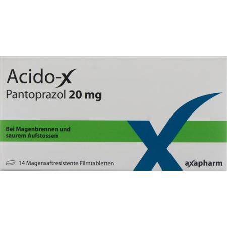 Acido-X Filmtablet 20 mg 14 pcs - PrimeCare Global