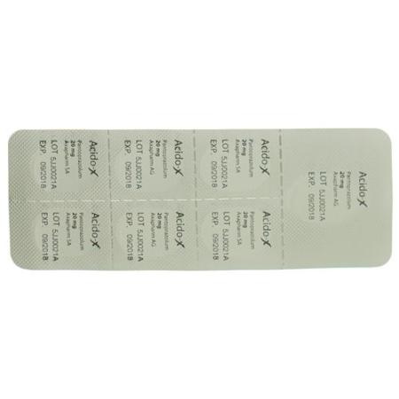 Acido-X Filmtablet 20 mg 14 pcs - PrimeCare Global