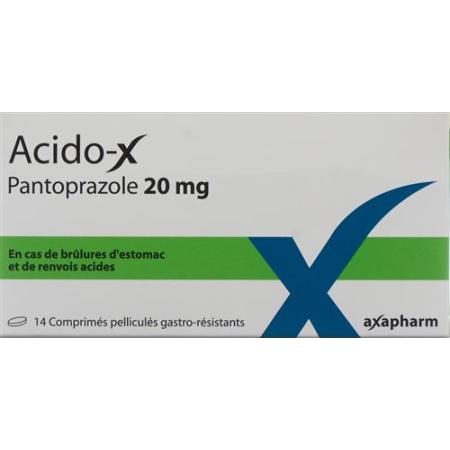 Acido-X Filmtablet 20 mg 14 pcs - PrimeCare Global