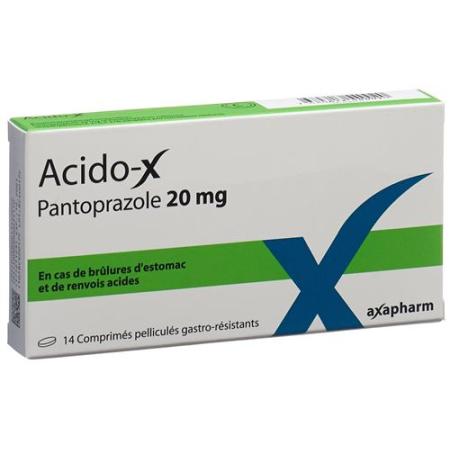 Acido-X Filmtablet 20 mg 14 pcs - PrimeCare Global