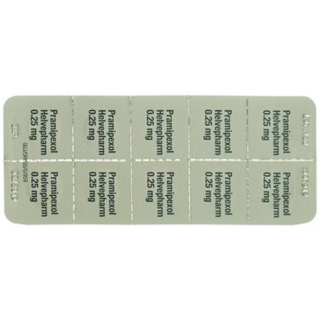 Pramipexol Helvepharm 0.25 mg 30 tablets - PrimeCare Global