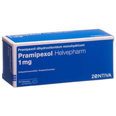 Pramipexole Helvepharm Tabl 1 mg 100 pcs - PrimeCare Global