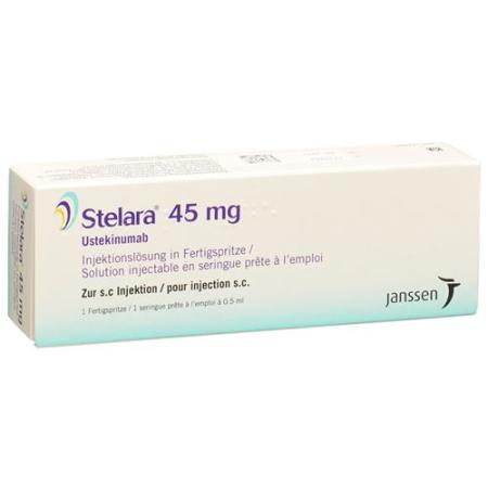 Stelara Inj L&ouml;s 45 mg/0.5ml pre-filled syringe 0.5 ml - PrimeCare Global