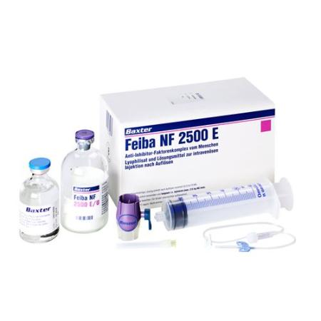 Feiba NF dry sub 2500 E with solvent penetration - PrimeCare Global