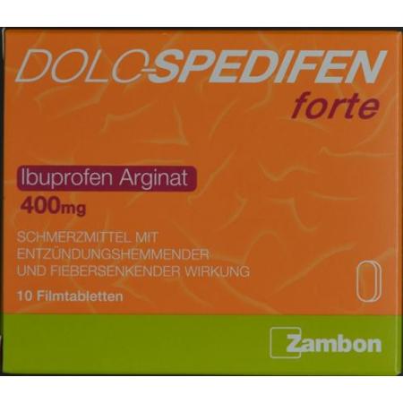 Dolo-Spedifen forte film-coated tablets 400 mg 10 pcs - PrimeCare Global