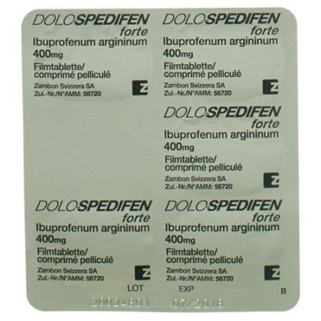 Dolo-Spedifen forte film-coated tablets 400 mg 10 pcs - PrimeCare Global