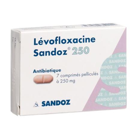 Levofloxacin Sandoz Filmtabl 250 mg 7 pcs - PrimeCare Global