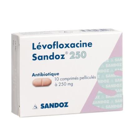 Levofloxacin Sandoz Filmtabl 250 mg 10 pcs - PrimeCare Global