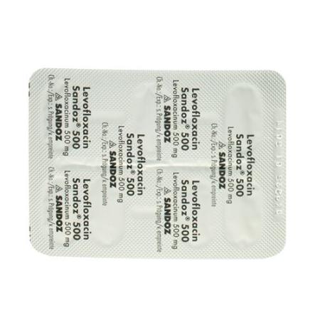 Levofloxacin Sandoz Filmtabl 500 mg 5 pcs - PrimeCare Global