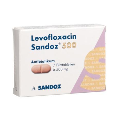 Levofloxacin Sandoz Filmtabl 500 mg 7 pcs - PrimeCare Global