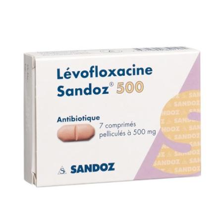 Levofloxacin Sandoz Filmtabl 500 mg 7 pcs - PrimeCare Global