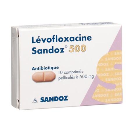 Levofloxacin Sandoz Filmtabl 500 mg 10 pcs - PrimeCare Global