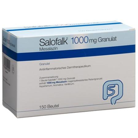 Salofalk Gran 1000 mg bag 150 pcs - PrimeCare Global